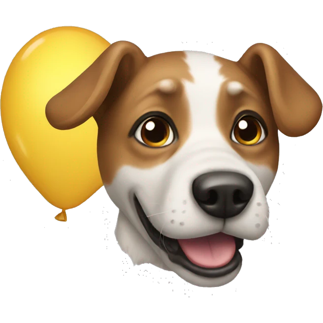 dog balloon emoji