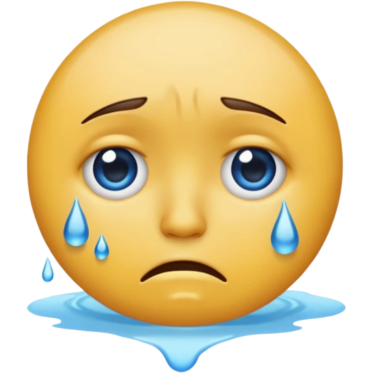 Üzgün gözleri dolan emoji emoji