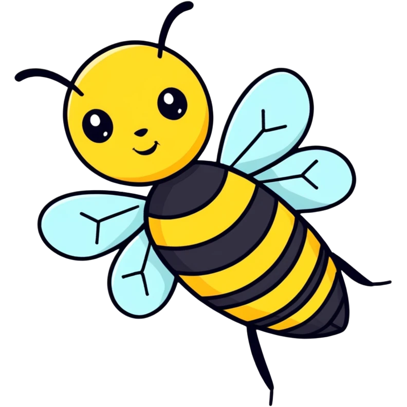 Bee-pitiful emoji