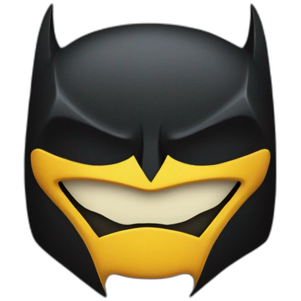 Batman logo emoji