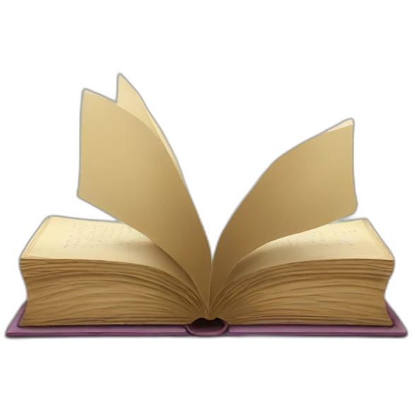 book on a table emoji