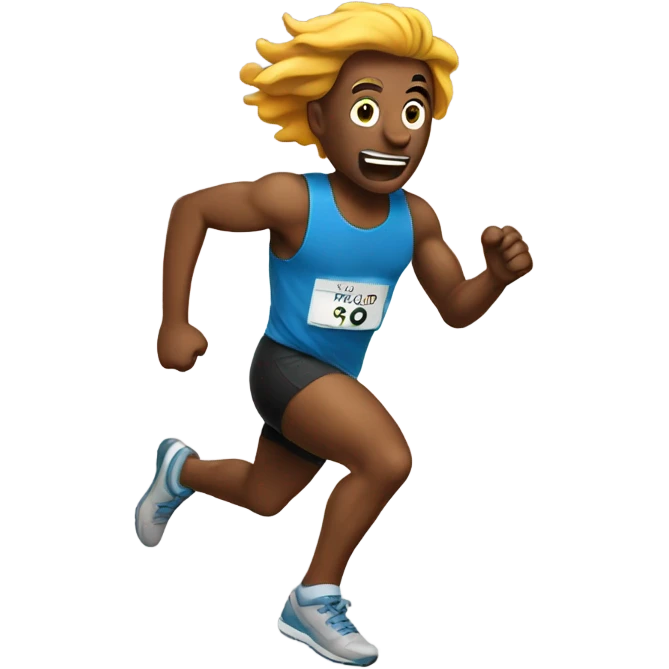 Running hot emoji