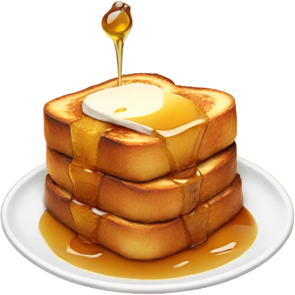 french toast with syrup emoji