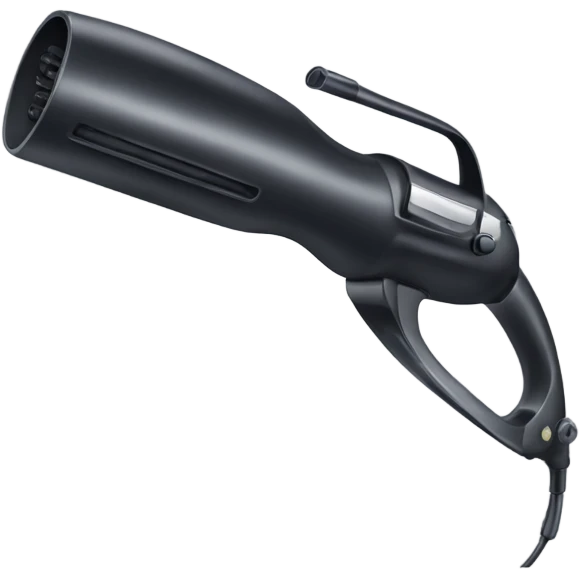 Curling iron emoji