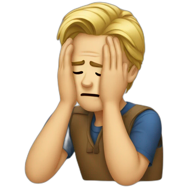 facepalm emoji