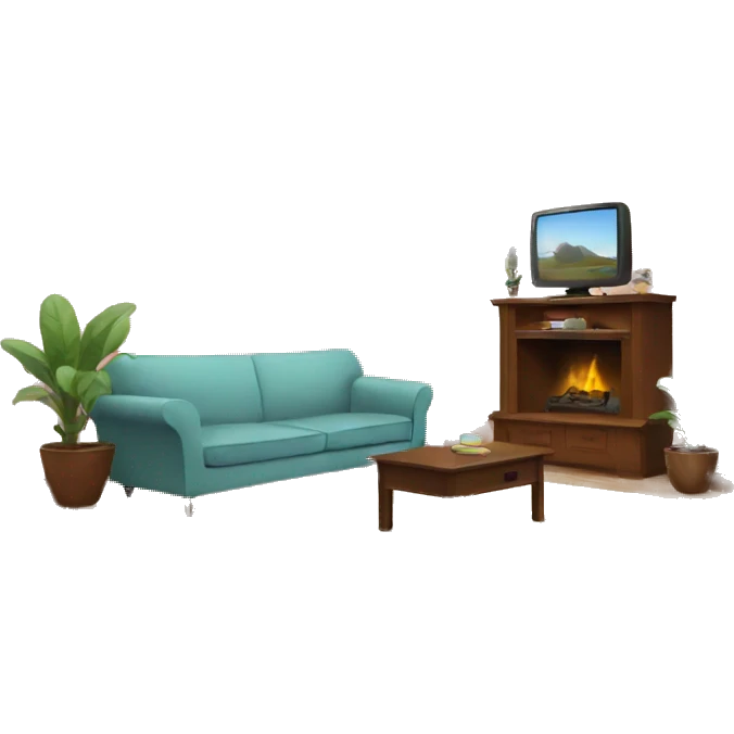 living room emoji