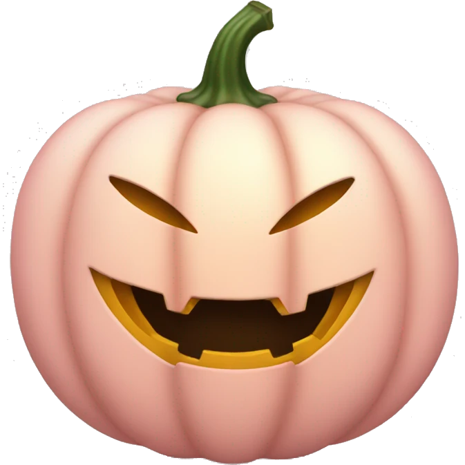 Light pink Pumpkin  emoji