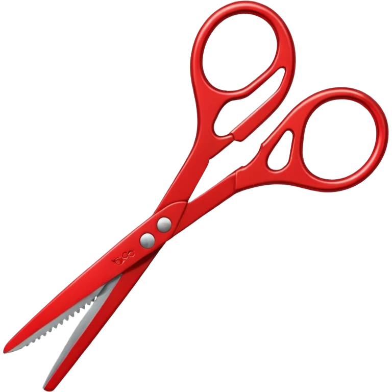 red scissor emoji