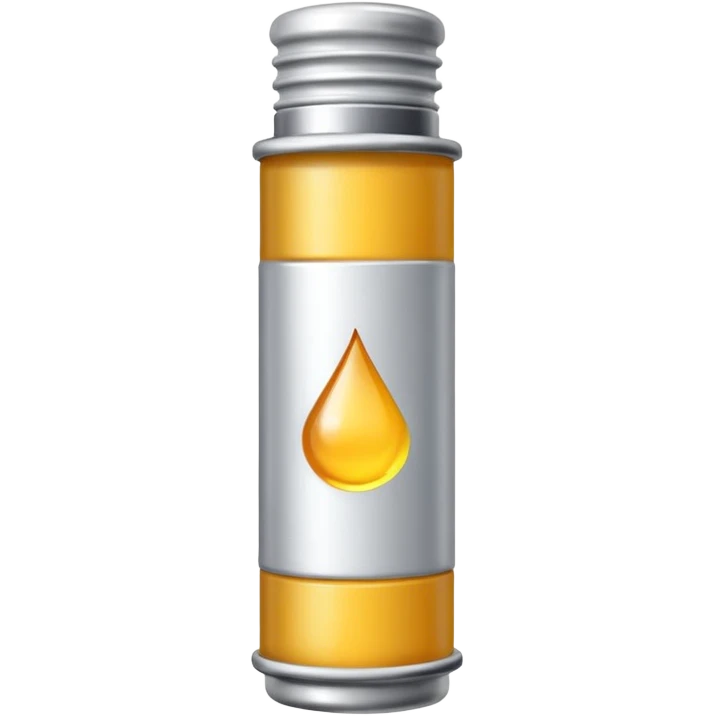 a white color oil paint tube emoji