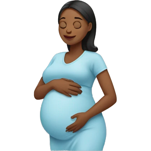 pregnant in labor emoji