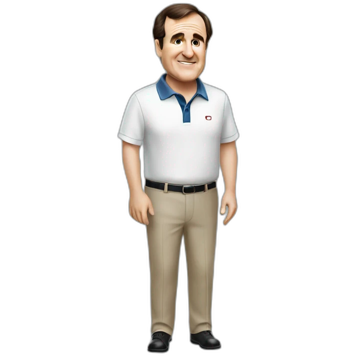 Richard Kind in a golf shirt emoji