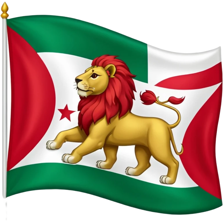 پرچم ایران در دوره پهلوی emoji