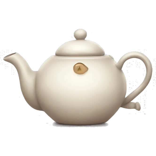 teapot with tea cozy emoji