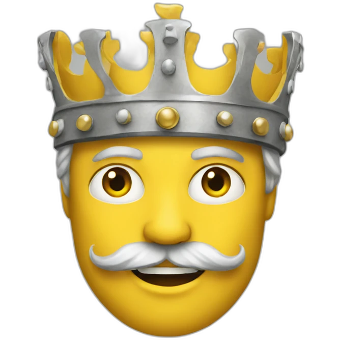 Swedish king emoji