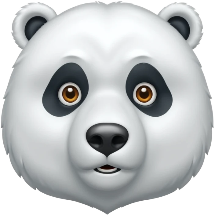 Puedes hacer un oso polar el cual este con un ojo abierto y el otro ojo cerrado por favor  emoji