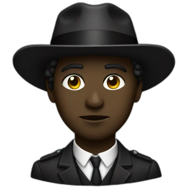 Noir Esclaves emoji