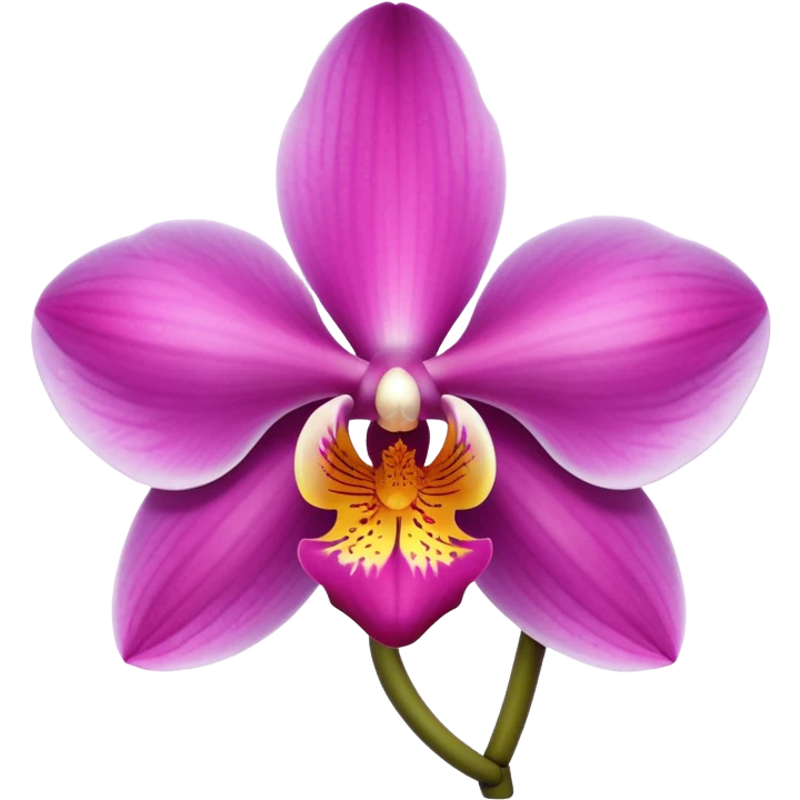 Orchid emoji