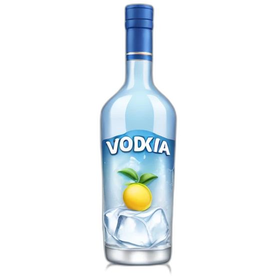 vodka on ice emoji