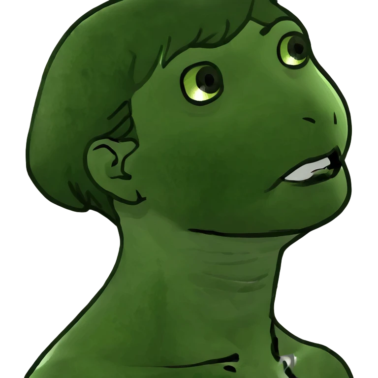female straining their neck emoji