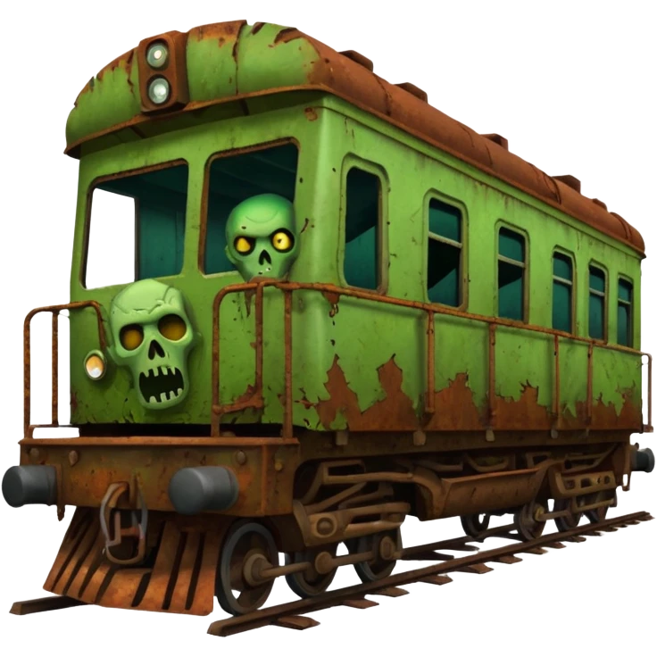 zombie train emoji