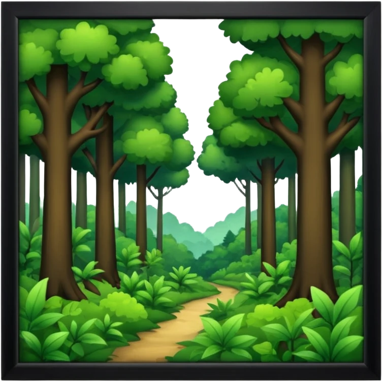 nature frame emoji