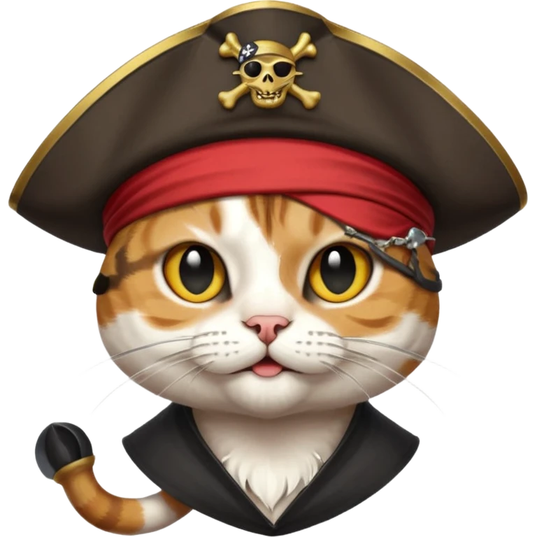 pirate cat emoji