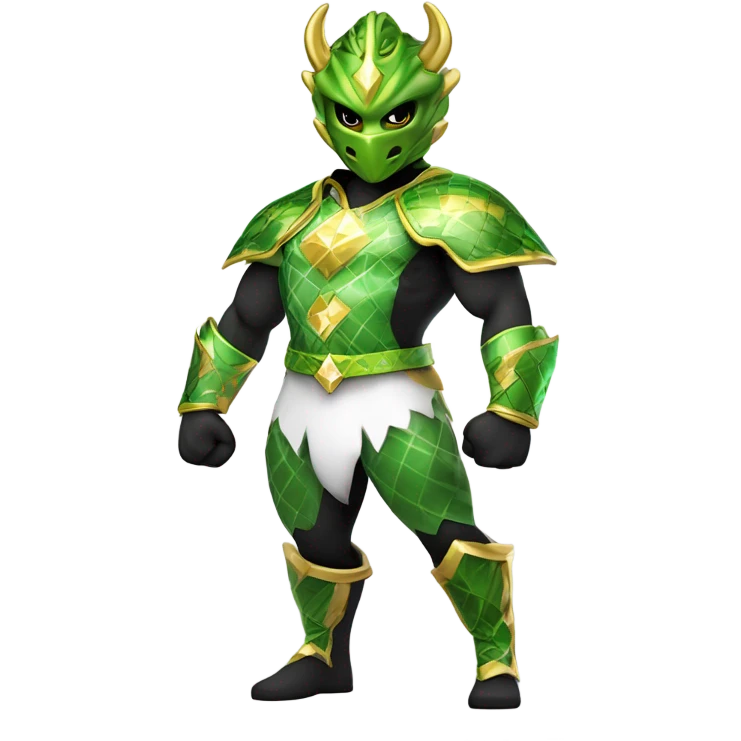 Green power ranger emoji