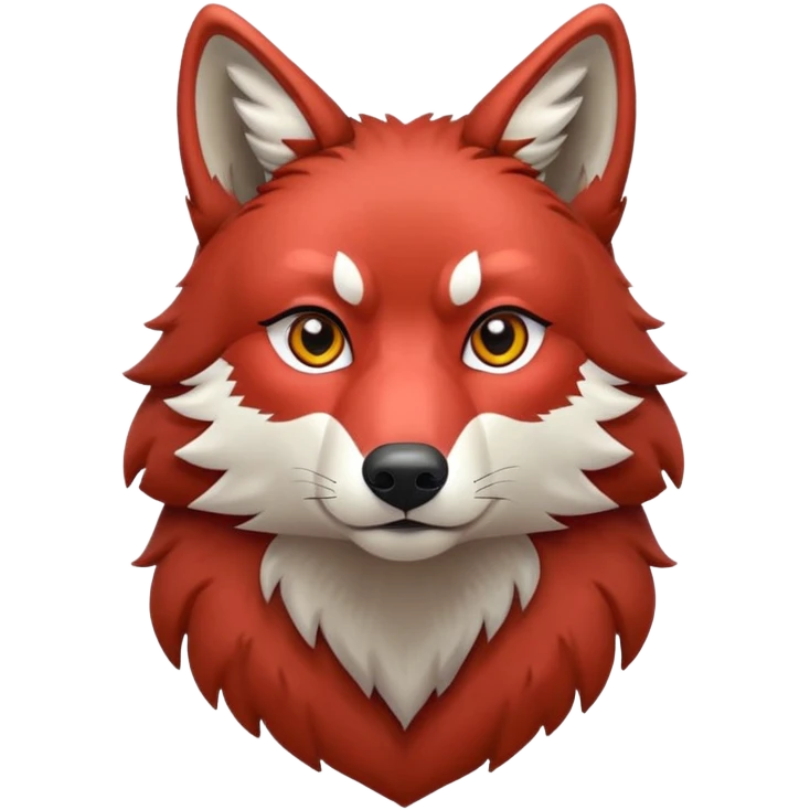 Red woolf emoji