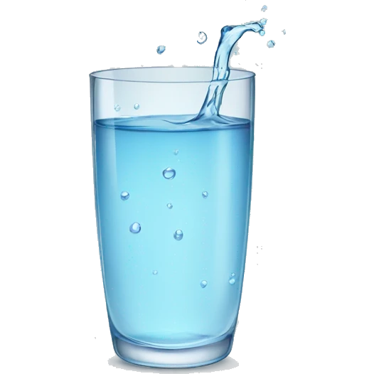 glass of water  emoji