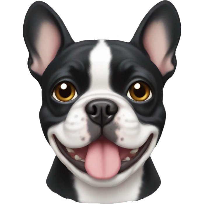 black frenchie emoji