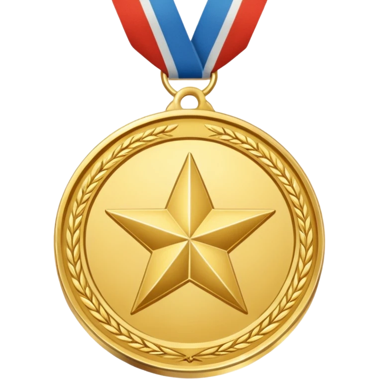 Médaille du courage Cerballiance version cartoon emoji