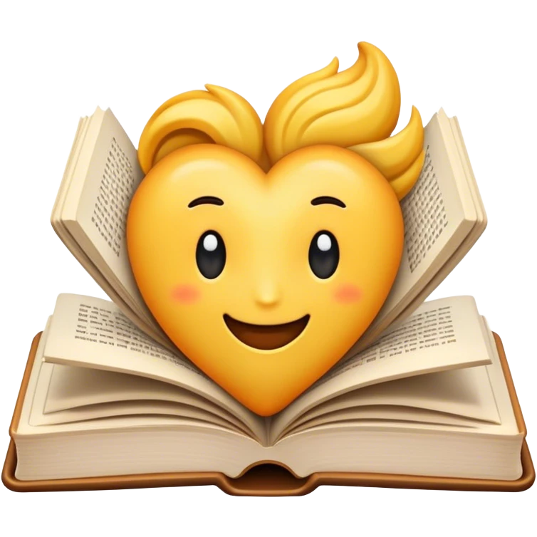 livro aberto  emoji