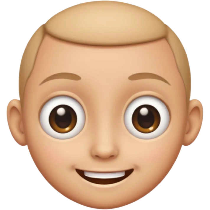 Cartoon head emoji