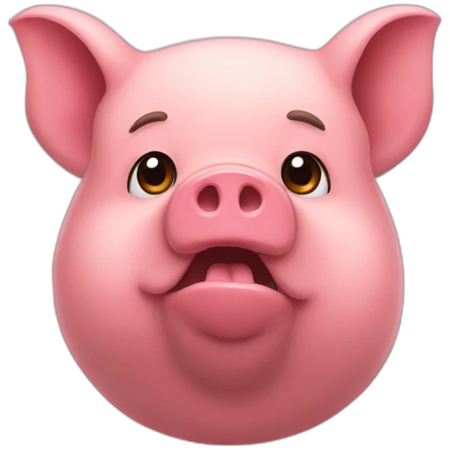 pig bear emoji