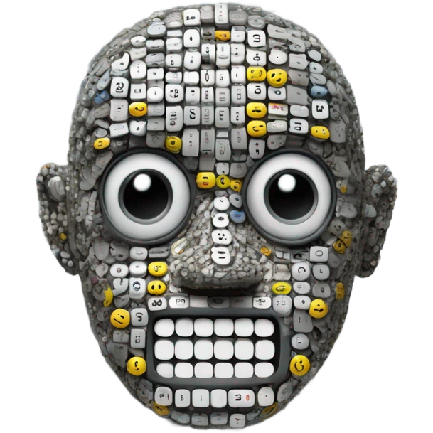 Calculator man emoji