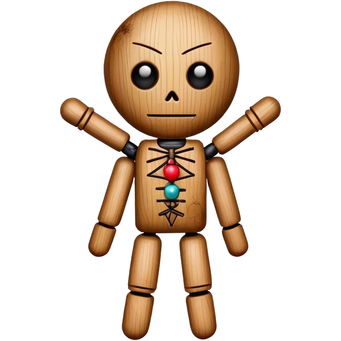 voodoo doll emoji