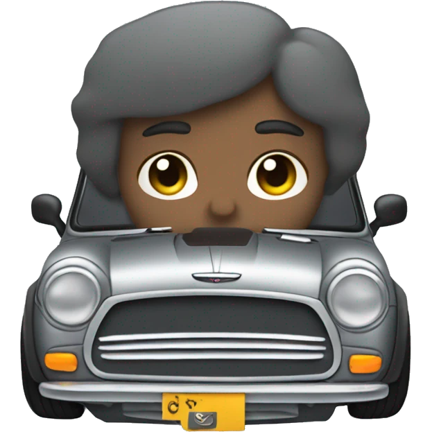 gray mini cooper  emoji