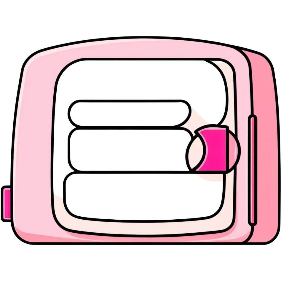 Pink Web browser emoji