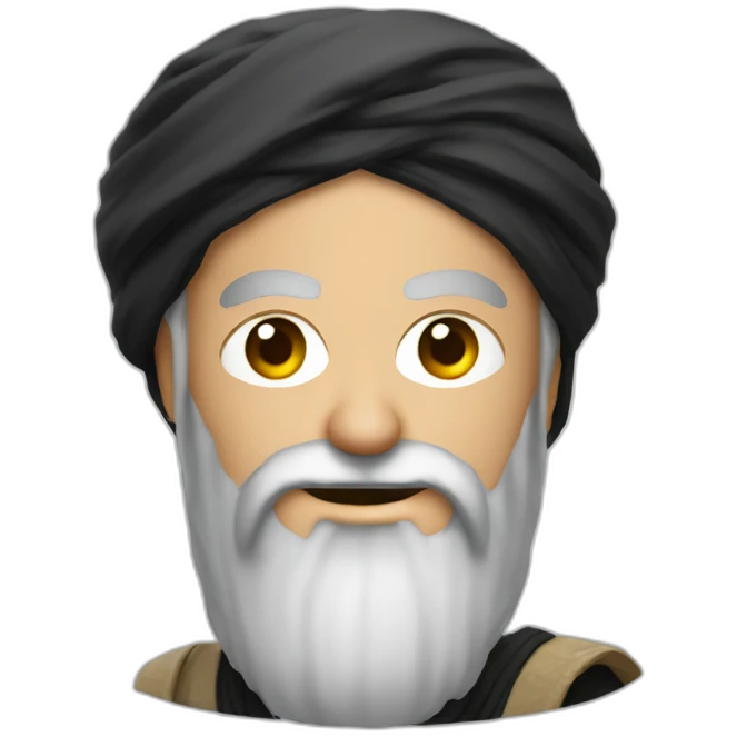 bin laden with a light saber emoji