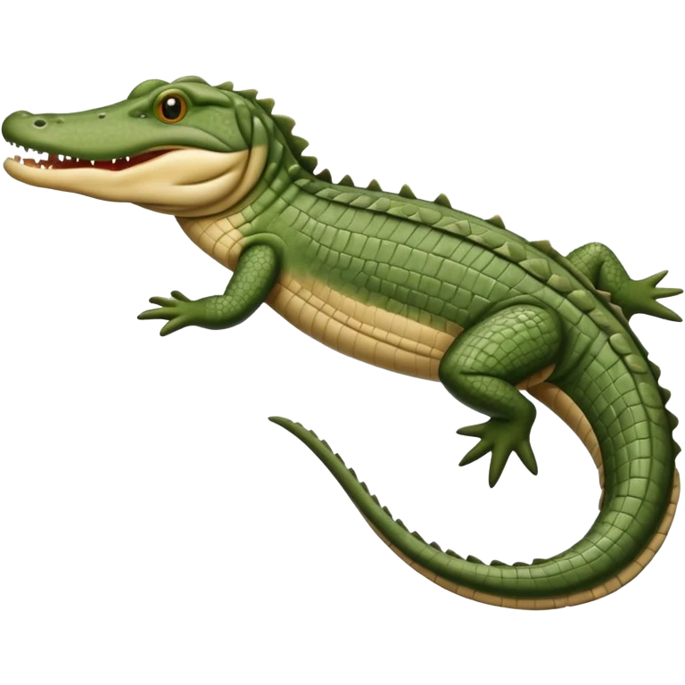 Tiktaalik Roseau-a fish that looks like a crocodile emoji