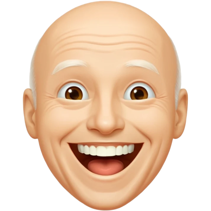 Андрей Дмитриевич Сахаров смеётся, выражая счастье emoji