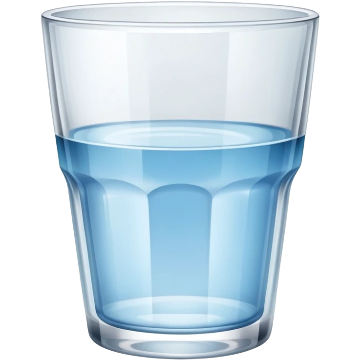 crystal clear drinking glass emoji