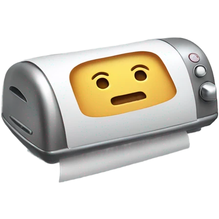 Toaster in a bathtub emoji