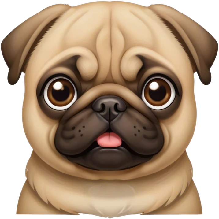Perro pug emoji