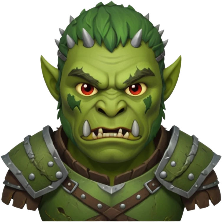 орк чоловік в обладунках emoji