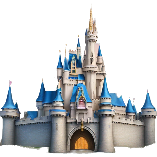 Cinderella castle emoji