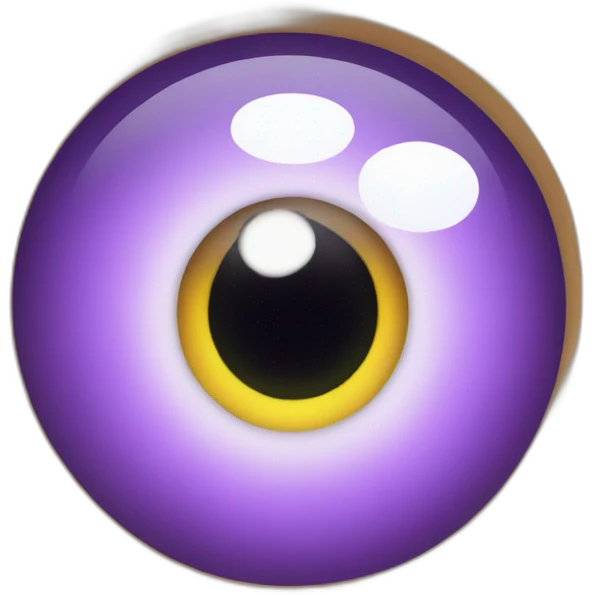 eye eye eye violet emoji
