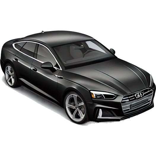 Audi a5 sportback black emoji