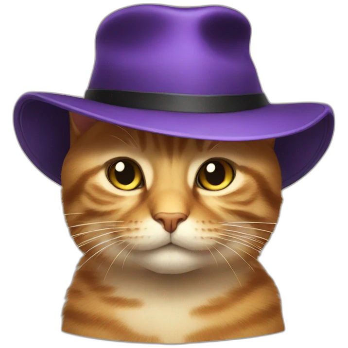 cat with hat emoji