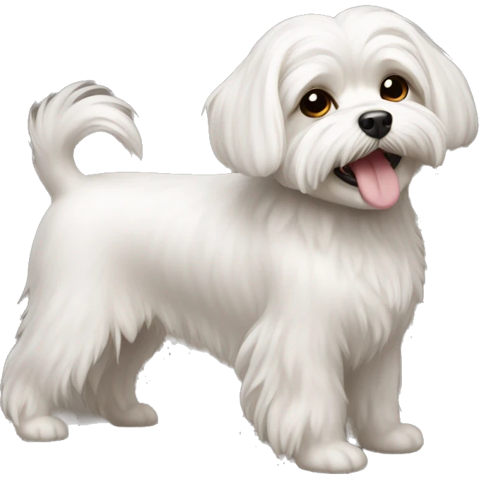 Maltese dog we emoji